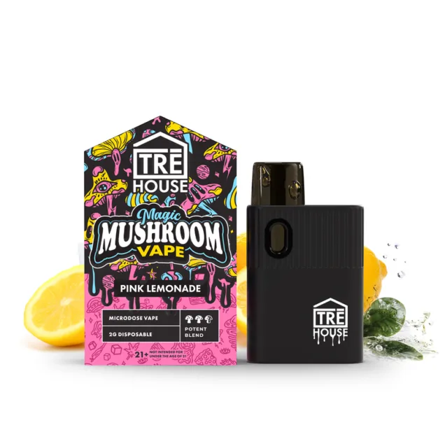 Pink 2 Mushroom Vape Pen